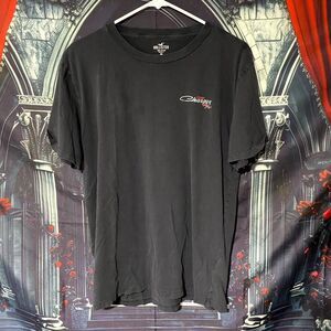 Hollister T-Shirt Men's M Black Cotton Dodge Charger Graphic Print Relaxed Fit